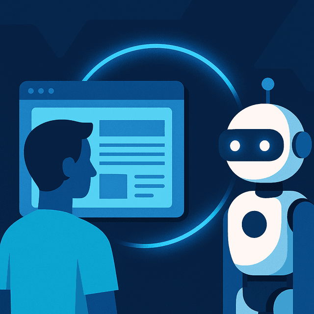 Why I Built My Site Around AI: Preparing for an Agent-First Web